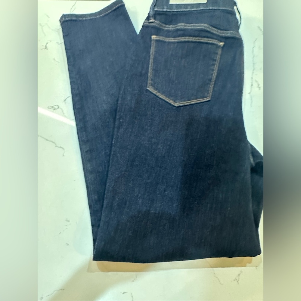 Chico's Dark Blue Straight Jeans Classic  Jeggings Style